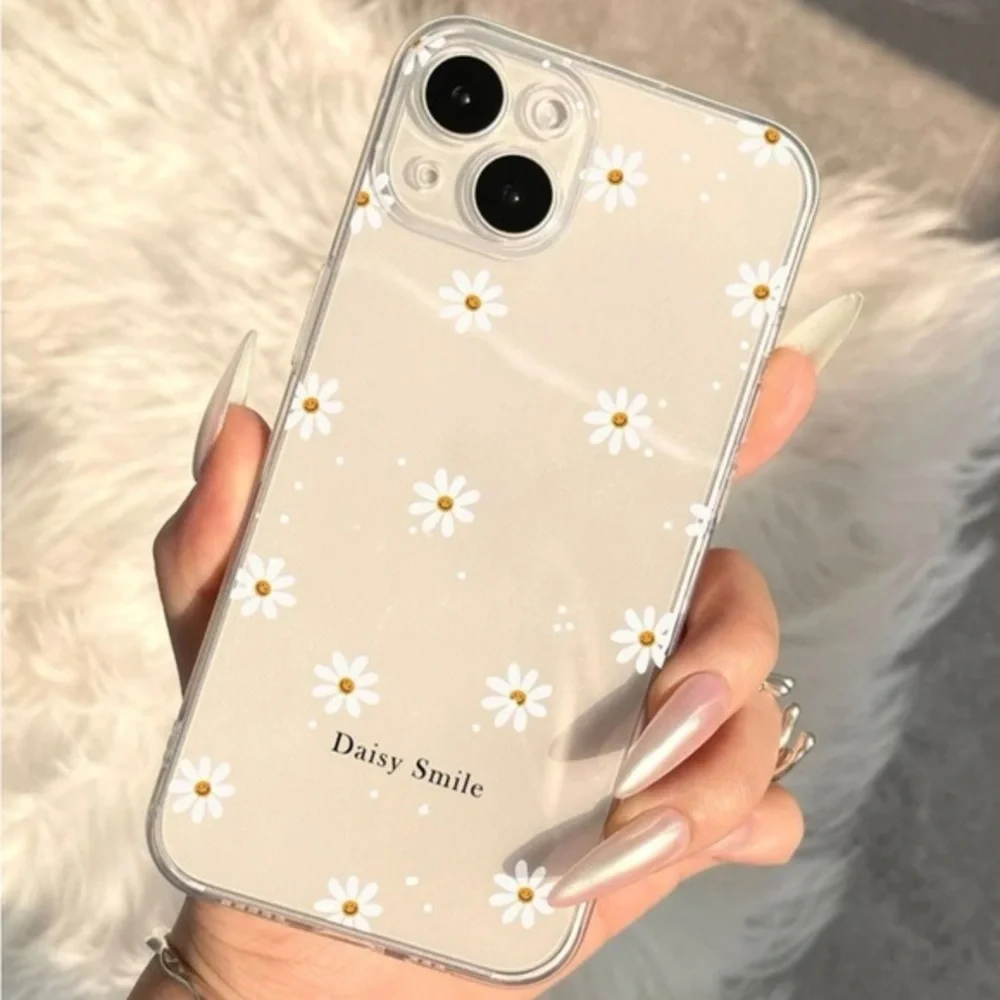 ⚠️Clearance🫧iPhone 13/Pro/Pro Max Clear Floral Phone Case - Picture 2 of 3